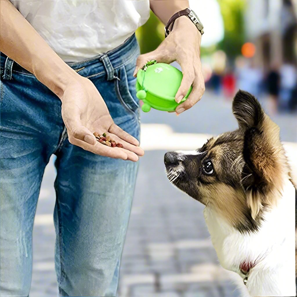 PuppyTreatBag™ - Vert - Boutik de chiens